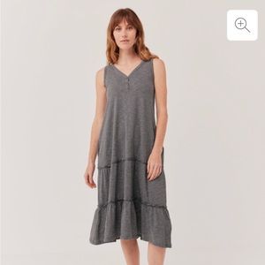 Relaxed Slub Patio Dress